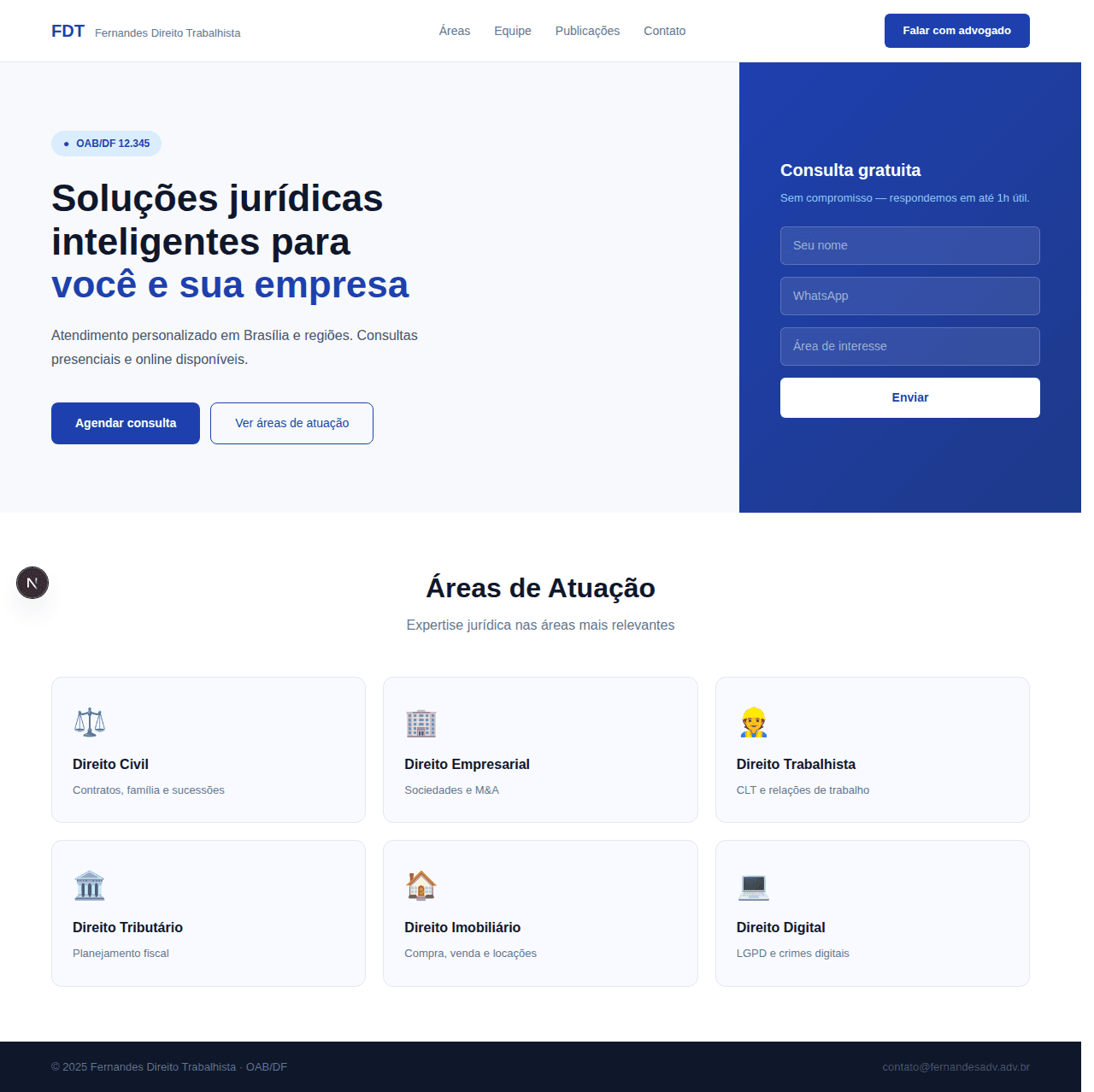 Fernandes Direito Trabalhista